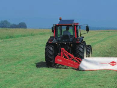 Schijvenmaaiers GMD 100 EN 100-G II Schoon, kwalitatief goed ruwvoer uit een goedgevormd zwad!