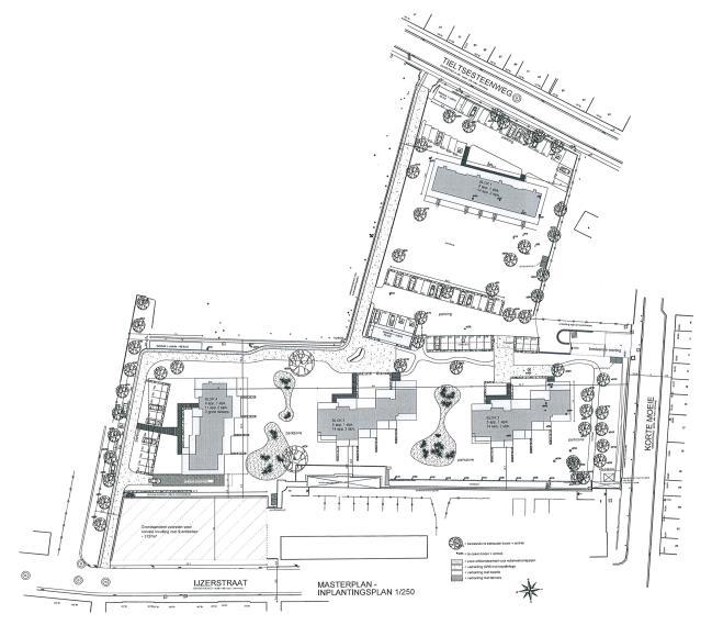 Park Van Damme in fases De parkresidentie bestaat uit 4 fases: Polaris Sargas Antares - Sirius Polaris fase I 22 appartementen