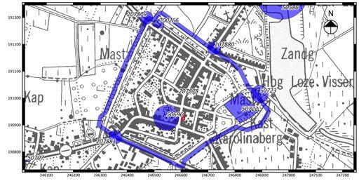 DearcheologischeopgravingaandeRechtestraat7teDilsenQStokkem Het huidige stadhuis dateert van 1840 4. Enkele aanpassingen werden doorgevoerd na WO II.