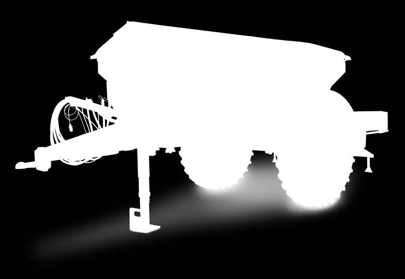 ZG-TS 5500 en ZG-TS 8200 40 41 De getrokken strooier ZG-TS met een trechterinhoud van 5.500 l en 8.200 l is uitgerust met het nieuwe TS-strooiwerk.