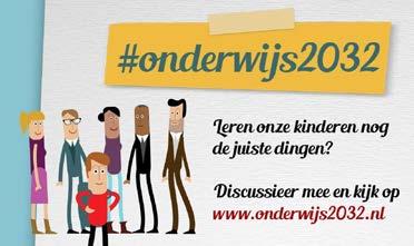 #onderwijs2032 Enkele hoofdpunten > Onderwijs - prikkelt creativiteit en nieuwsgierigheid - sluit aan op belevingswereld en actualiteit > Leerlingen leren - zich blijvend te ontwikkelen - vragen over