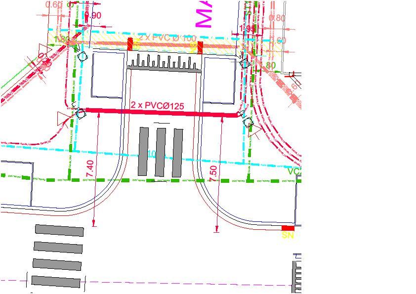 2. Zone kruispunt Maurice Serletstraat : Geen conflicten 2.1.