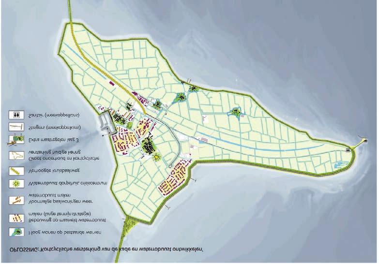 Oplossing 5: Kortcyclische versterking van de kade en waterrobuust ontwikkelen In deze oplossing wordt een kortcyclische versterking van de kade gecombineerd met een strategie om het eiland op lange