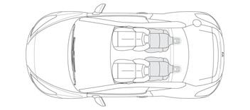 ISOFIX-BEVESTIGINGEN Uw auto voldoet aan de wettelijke ISOFIX-normen.