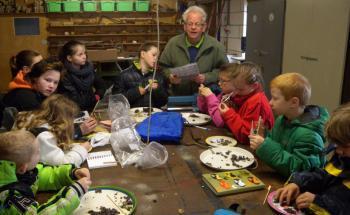 in de Peel 29 juli Workshop nachtvlinders de Heide Ravenvennen