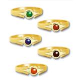 5000-608-ROGW Bi-color gouden ring met ovale steen; Jade Carneool