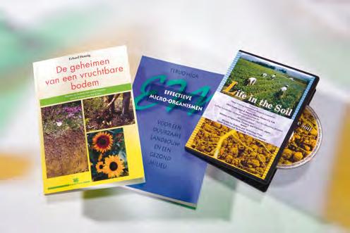 Lees over de verschillende toepassingen, probeer EM en overtuig jezelf! "De geheimen van een vruchtbare bodem" Erhard Hennig Uitstekende lectuur voor de landbouwer en tuinliefhebber.