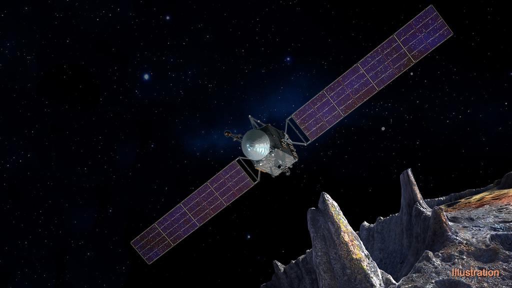 RUIMTEVAARTUIG NAAR ASTEROIDE 16 PSYCHE DLR Asteroïde 16 Psyche wordt het volgende doel van de veertiende missie van NASA Discovery programma.