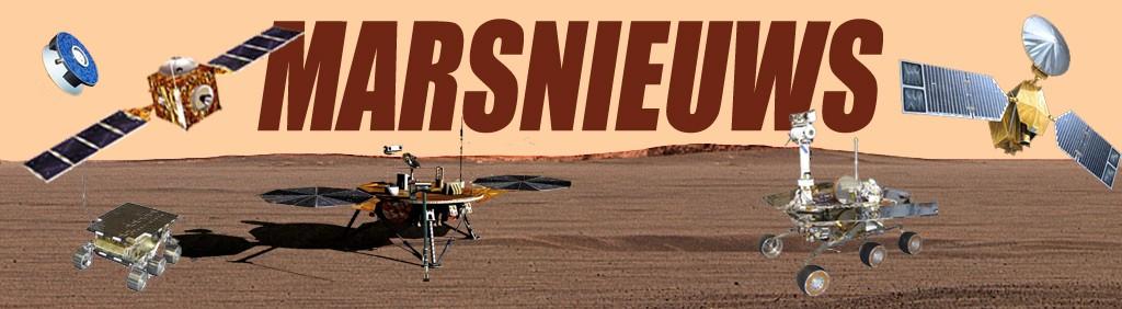 door Michel van Pelt Perseverance Valley gezien door de navigatiecamera van Opportunity.