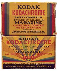 tweede revolutie derde revolutie 1935: De introductie van KODACHROME Film; de eerste commercieel succesvolle kleurenfilm