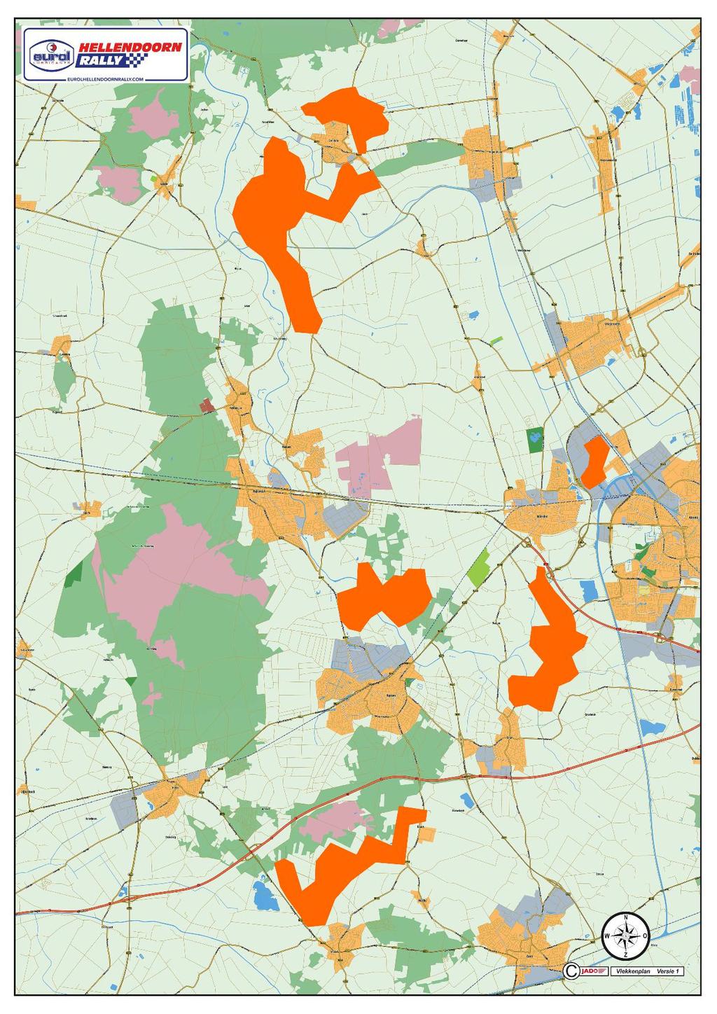 Bijlage2: Overzichtskaart verboden gebied.