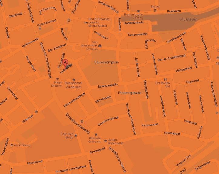 14 Einde groenstrook hoek om en oversteken, Groenstraat. Naar wijkcentrum De Spijkerbeemdenroute #12 15 Eerste straat rechts, Gildestraat. 16 Bij Y-splitsing rechts aanhouden, Valkenierstraat.