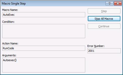 2 De personen-rias-database opstarten Als de nieuwe database voor het eerst wordt opgestart verschijnt er een mededeling zoals weergegeven in Figuur 2.1.