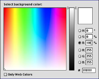 A-6 Kleur vanaf het bureaublad Basisbegrippen Veel computertoepassingen beschikken over dialoogvensters waarin u kleuren kunt kiezen door tint, verzadiging en helderheid in te stellen.