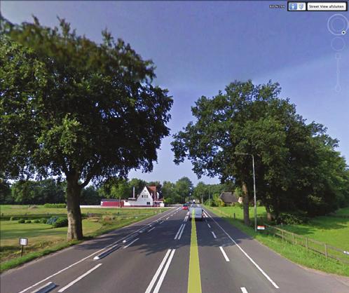 Aan de hand van foto s van Google Streetview van de N794 tussen de afrit van de A50 bij Heerde (Horsthoek) tot de