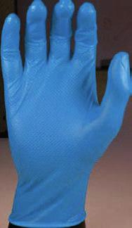 ➌ SUPERIEUR NITRIL De handschoenen zijn 100% nitril. Hierdoor ontstaan er geen problemen bij een eventuele latexallergie en zijn de handschoenen beter chemischen prikbestendig dan latex.
