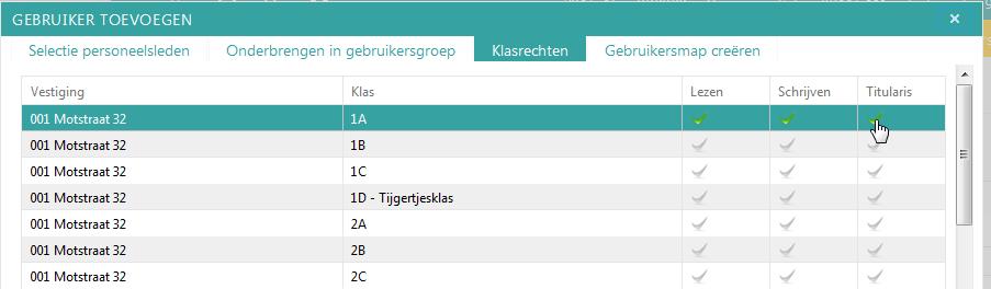 Creëer een gebruikersmap