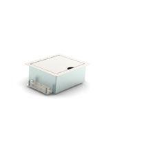 0030 2850163167 PAGINA 16-17 Servicebox Instort 60mm 2x WCD + 2x M45, RVS klapdeksel zonder