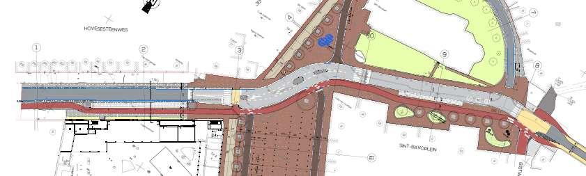 Fase 2: Hovesesteenweg - Start: in functie van zo lang