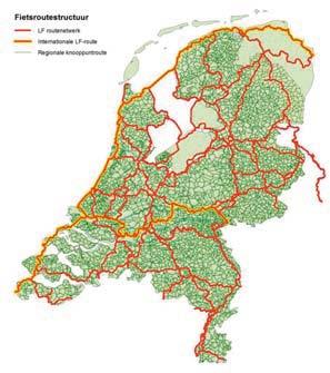 1. Inleiding - de vertreksituatie De afgelopen jaren is voor de recreatieve fietser in Nederland in een hoog tempo een groot aantal regionale fietsnetwerken met knooppuntbewegwijzering ontwikkeld.
