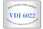 Certificaten VEX100/VEX100CF/VEX200/VEX300 EXHAUSTO hecht veel belang aan het verstrekken van correcte gegevens.