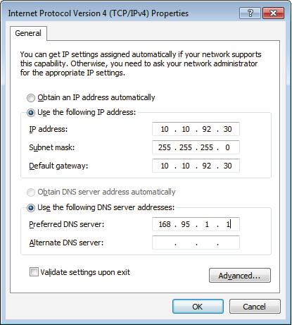 Een statische IP-netwerkverbinding configureren Een statische IP-netwerkverbinding configureren: 1.