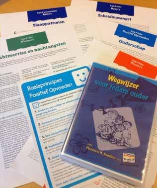 5 Contactmoment op maat Ook in 2016 hebben we ervaren dat er bij een brede doelgroep ouders de behoefte blijft bestaan voor extra ondersteuning middels een huisbezoek.