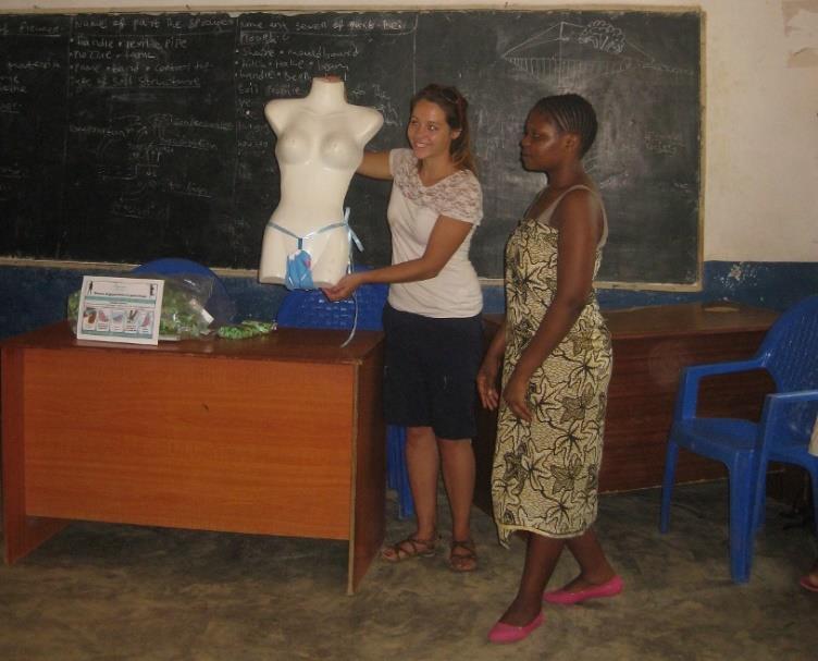 Ook dove Malawiaanse meiden menstrueren, daarom hebben wij in Bandawe
