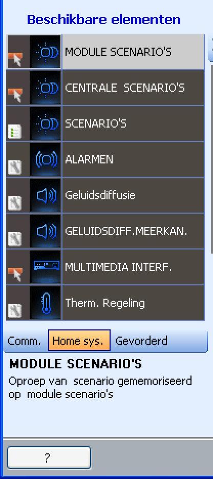 moeten worden in het menu van het Video Station.