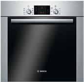 60 EcoClean D HBA23B150E Serie 6 - Multifunctionele oven - Inox 7 verwarmingswijzen Oven (62 liter) in GranietEmail EcoClean