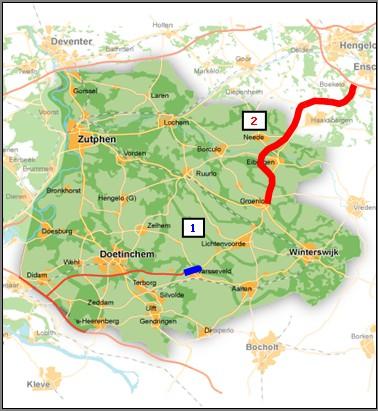 2 Inleiding 2.1 Aanleiding projectplan Voor de realisatie van het Tracébesluit N18 Varsseveld Enschede zullen twee contracten worden aanbesteed.