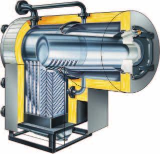 Technische gegevens Vitocrossal-programma van 170 tot 978 kw VITOCROSSAL 300 Verbrandingskamer Modulerende MatriXstralingbrander 187 tot 314 kw (type CT3) met