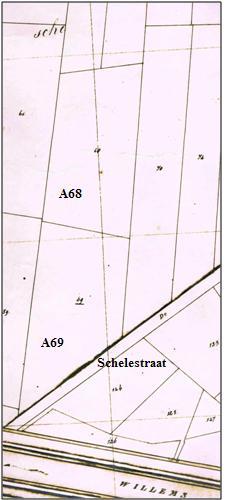 Waar de linie noordwaarts de Aa bereikte staat aan de overzijde Koudewater getekend. Op andere kaarten staan echter 2 linies; en Den Dungen ligt daarbuiten, bijv. in kaart 343-234 12.
