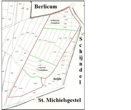Den borsman, Dungens meest zuidelijke stukje; een zoektocht naar de grondcijns Den borsman is het zuidelijkste stukje van het Woud, omgeven door drie andere gemeenten.