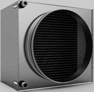 AH-R Naverwarmingsunit LT / HT Uitvoering: Leverbare typen: Toepassing: De warmwater naverwarmingsunits type AH-R zijn ontworpen om te worden ingebouwd in het kanalensysteem.