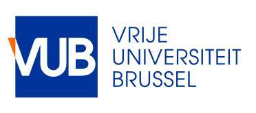 Vrije Universiteit Brussel Connecting the dots.