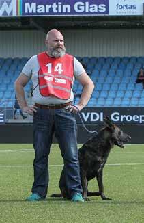 Uitslag Objectbewakingshond De heer W.M. van Eenenaam uit Weurt (GE) met xhh reu Brutus Wally van Eenenaam is lid sedert 1991.