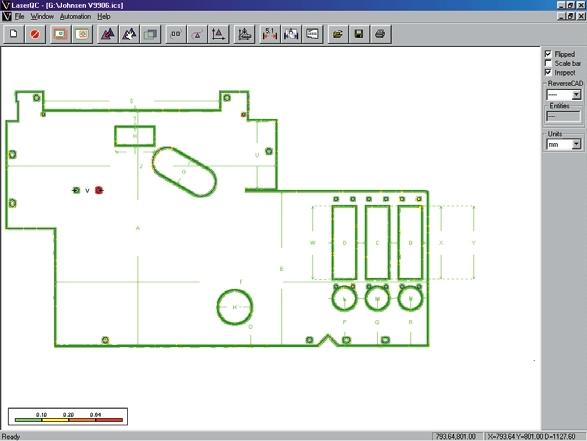 programma Door de zeer gebruikersvriendelijke software kan iedereen in de productie-omgeving de LaserQC bedienen.