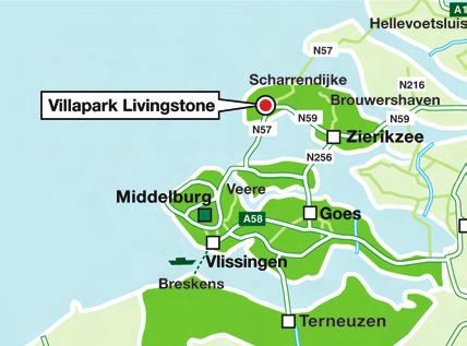 Routebeschrijving Eigen vervoer Vanaf Rotterdam via Hellevoetsluis: De N57 richting Middelburg. Blijf de N57 volgen tot Burgh-Haamstede en neem de 3e afslag op de rotonde richting Middelburg.