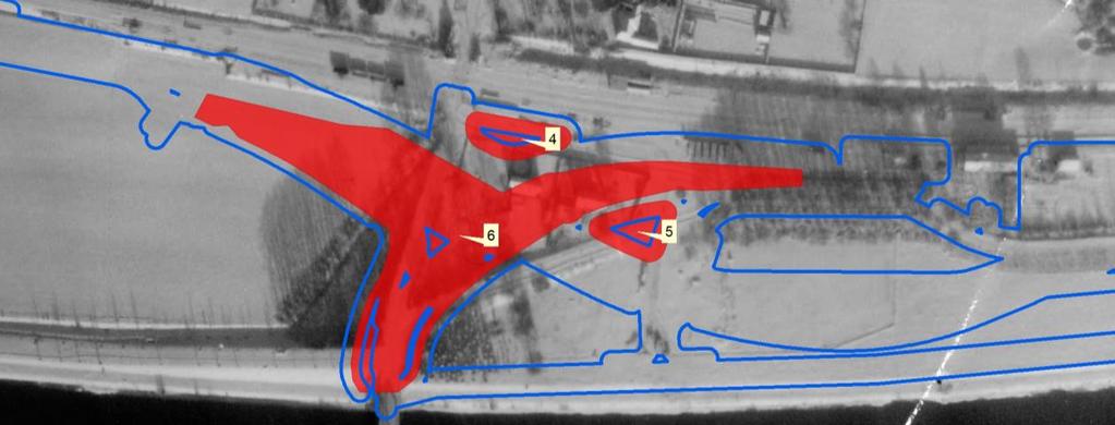 Omdat het voormalige Markeringsterrein werkzaamheden al is onderzocht op aanwezigheid van CE, is er bij werkzaamheden in dit gebied geen verder onderzoek naar CE nodig.