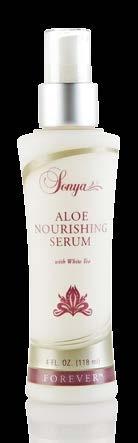277 39,20 177 ml 279 39,20 177 ml Sonya Aloe Nourishing Serum Dit verzorgende serum op basis van witte thee-extract herstelt de vochtbalans van uw huid.