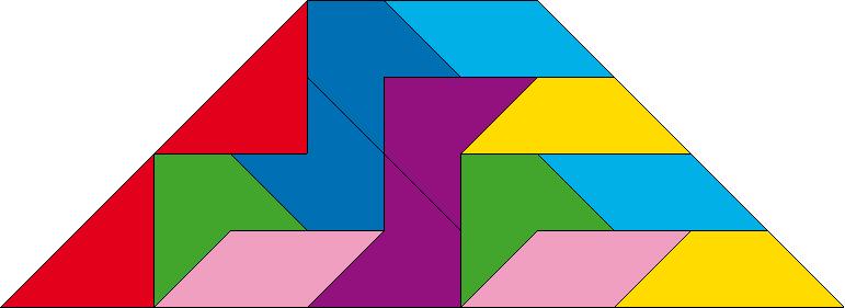 Driehoeken Driehoeken met rechthoekszijden 4, 6, 8, 10 en 12.