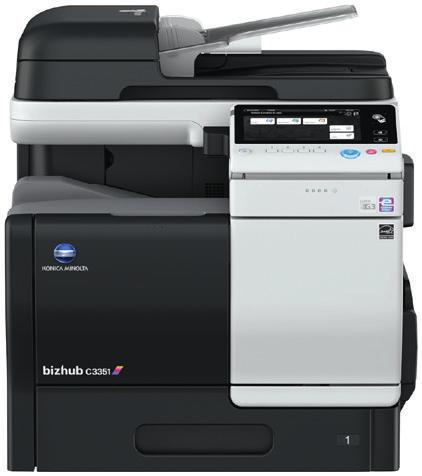 Technologie Emperon printcontroller Zeer compatibel met diverse gebruikers en IT-omgevingen dankzj de universele printtechnologie van Konica Minolta Simitri HD gepolymeriseerde toner Biedt een hoge