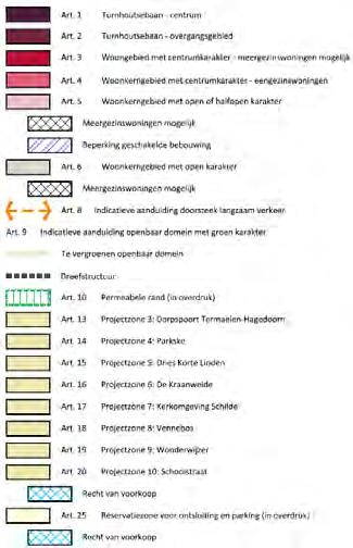 kap/meergezinswoningen algemeen geldende randvoorwaarden groene karakter van de kernen vrijwaring/compensatie bestaand groen vergroenen