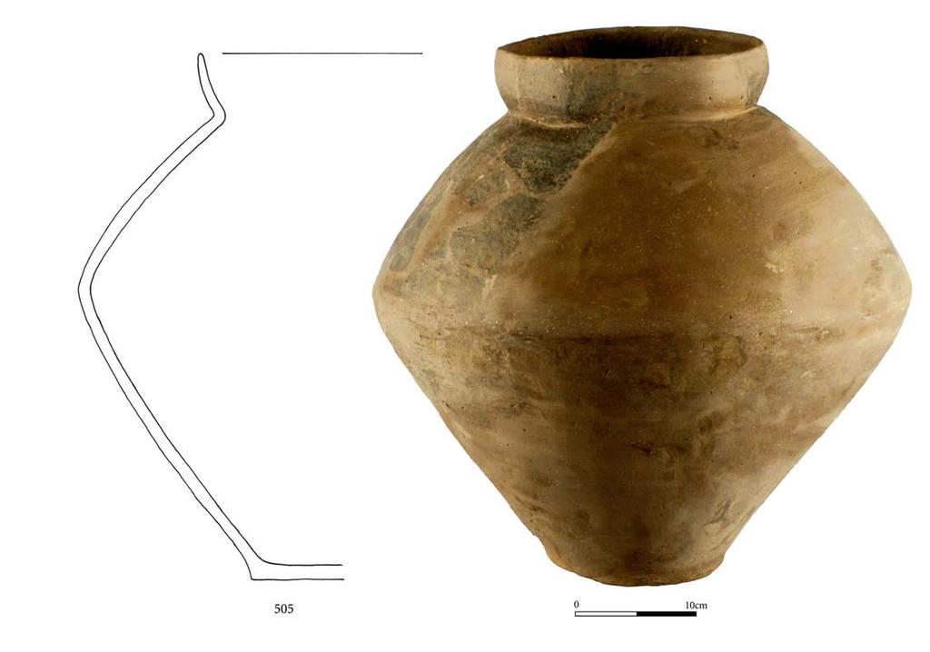 82 Elst het Bosje waarschijnlijk tot structuur 9 behorende kuil (S8.10) ook aardewerk uit de late bronstijd opgeleverd, evenals een kuil in put 46 (S46.01).