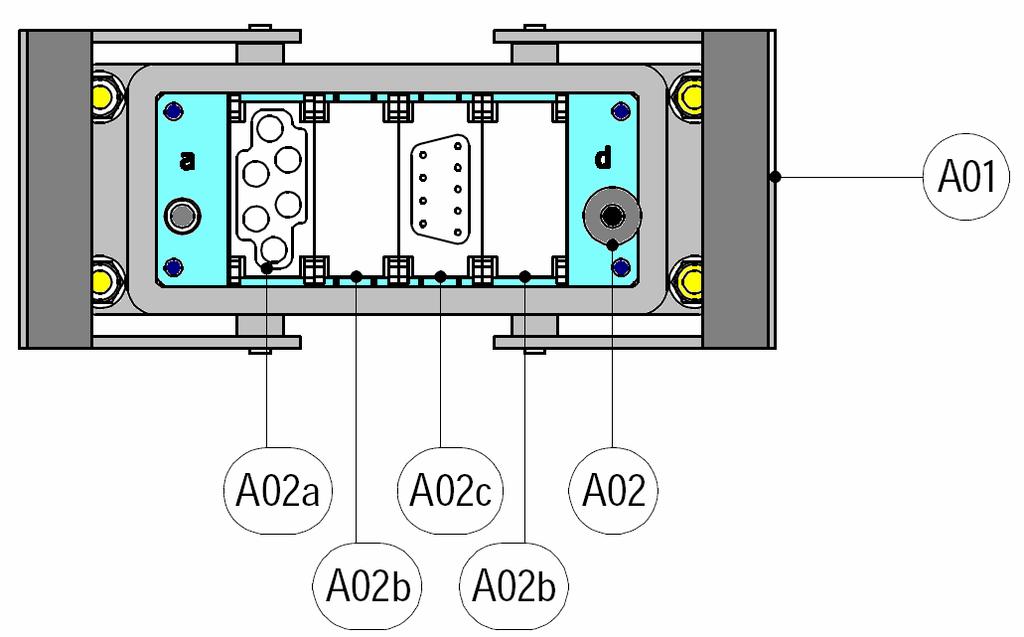 1.7 Connector type [9] De aansluit connector (chassis deel) is een industriële heavy duty connector van het merk Harting electric GMBH 7 of vergelijkbaar.