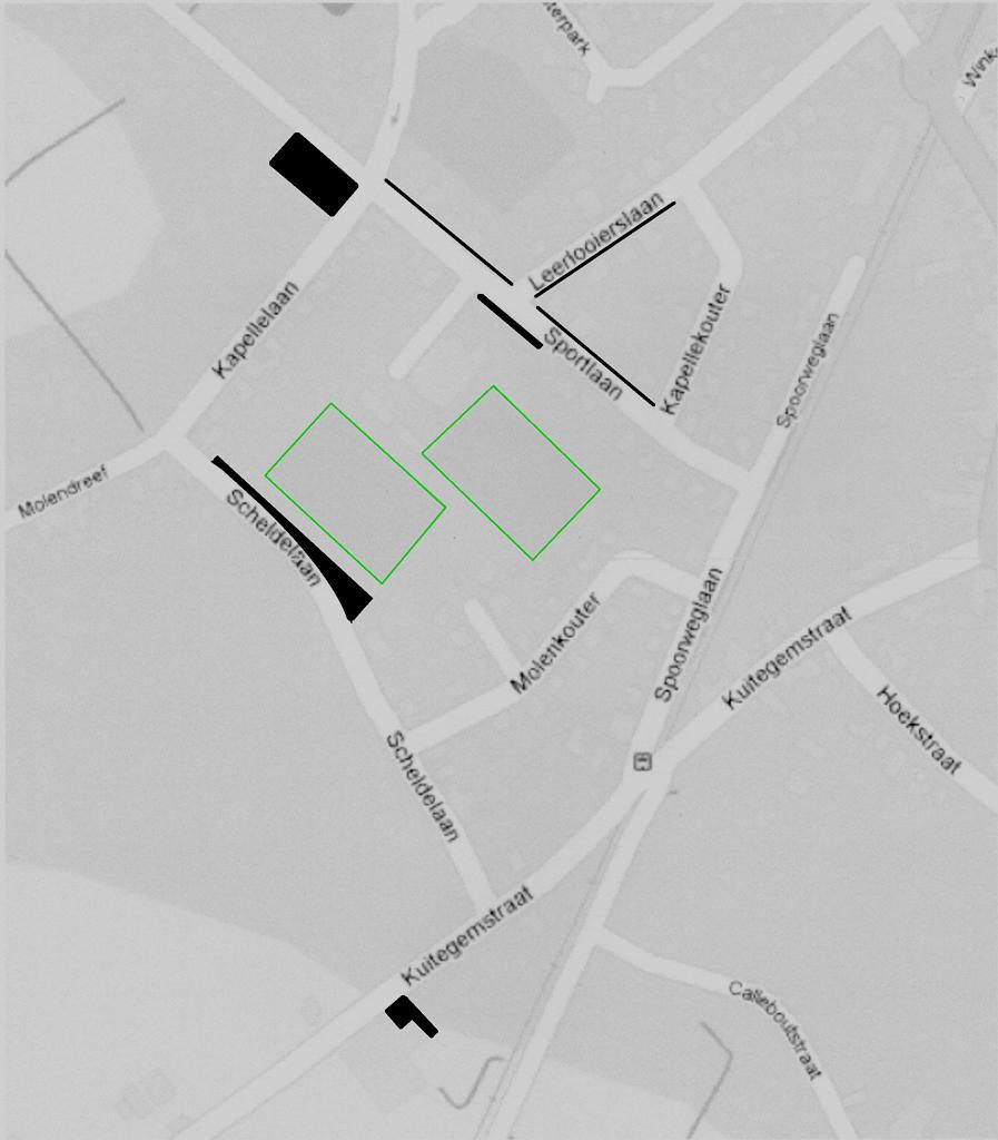 Toegang Parking ORGANISATIE SPORTCOMPLEX SINT-AMANDS