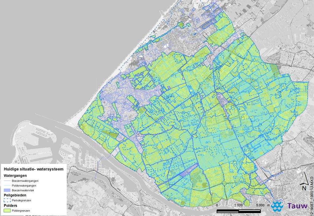 3 Huidige situatie 3.1 Water en visstand 3.1.1 Watersysteem Het watersysteem in Delfland is divers. De ruggengraat wordt gevormd door de Oost- en Westboezem.