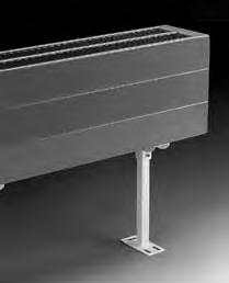 Bevestigingstoebehorensets Bouwhoogten radiator Afbeelding van de consoles en houder op radiator (telkens 1 verticale