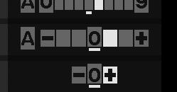 De pictogrammen voor Picture Controls met automatisch contrast en automatische verzadiging worden groen weergegeven in het Picture Control-raster en er verschijnen lijnen die parallel lopen met de